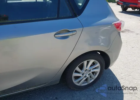 2012 Mazda Mazda3 I Touring from USA, damaged, VIN JM1BL1L88C1684205